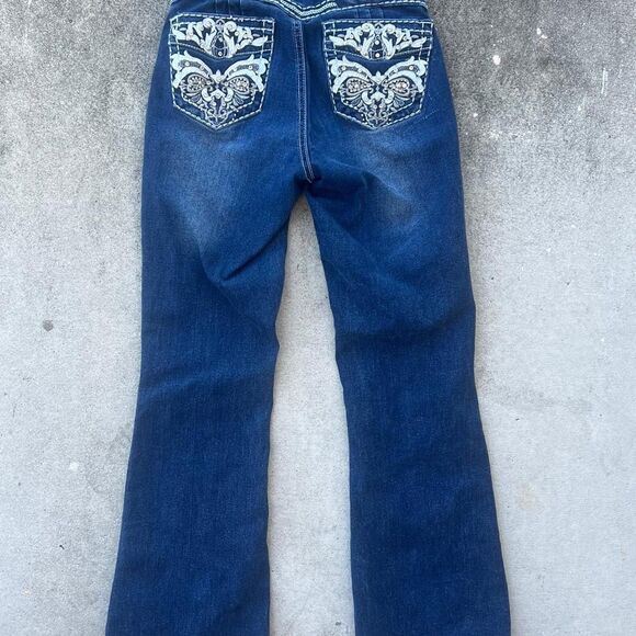 Vintage Y2K women’s Angel jeans, boot cut size 1 - Picture 5 of 8